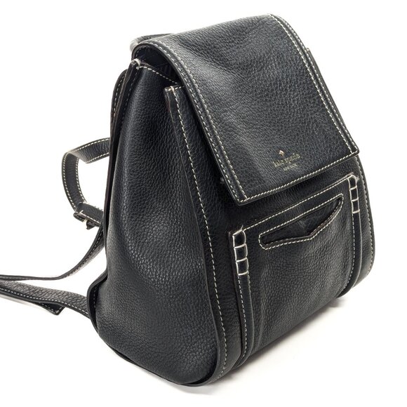 KATE SPADE New York Claremont Drive Black leather Backpack - Picture 16 of 16